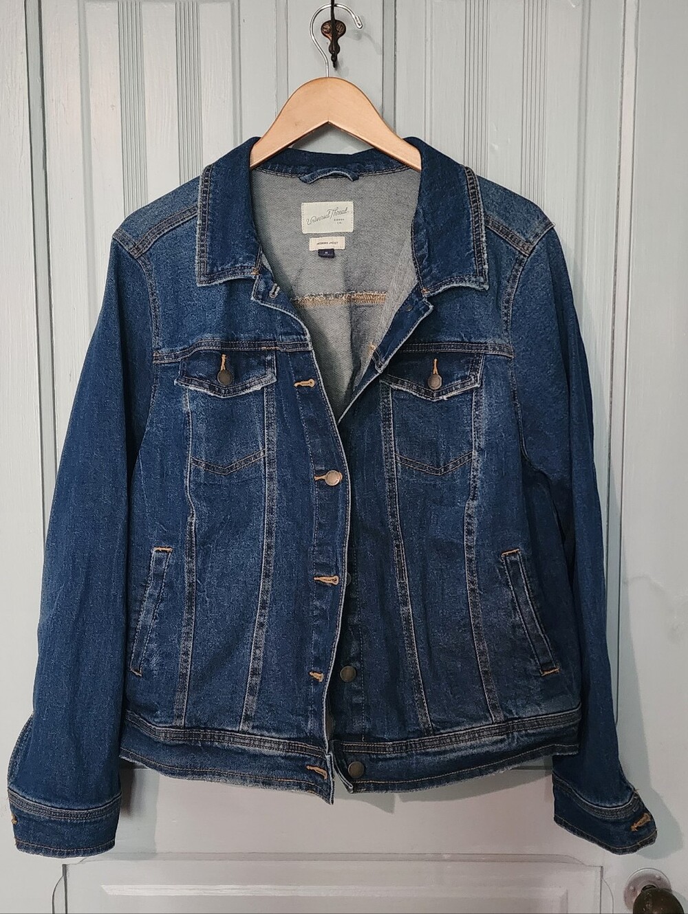 Universal Thread Dark Blue Denim Jacket